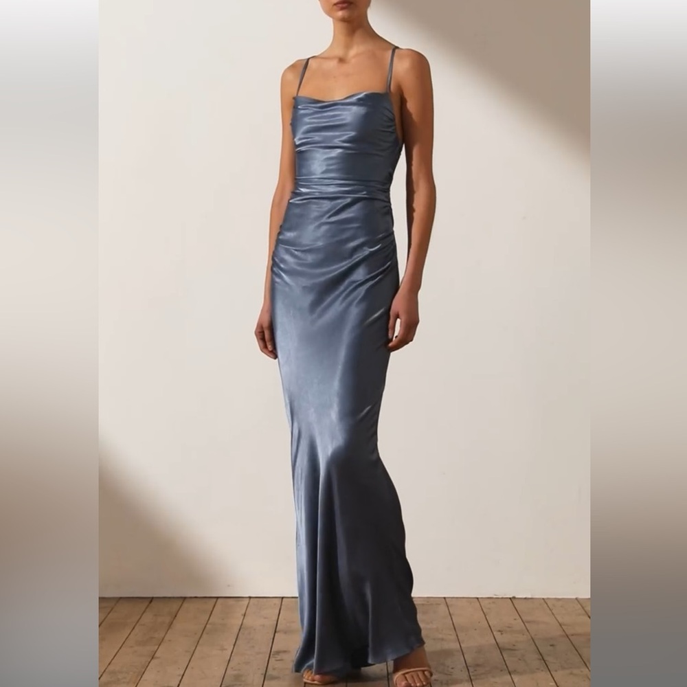 Shona Joy La Lune Lace Back - Smoke Blue discontinued color